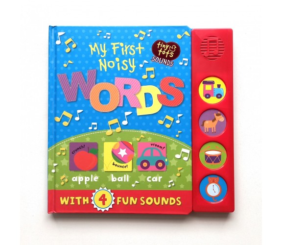 My First Noisy Words Tiny Tots Sound Board Book